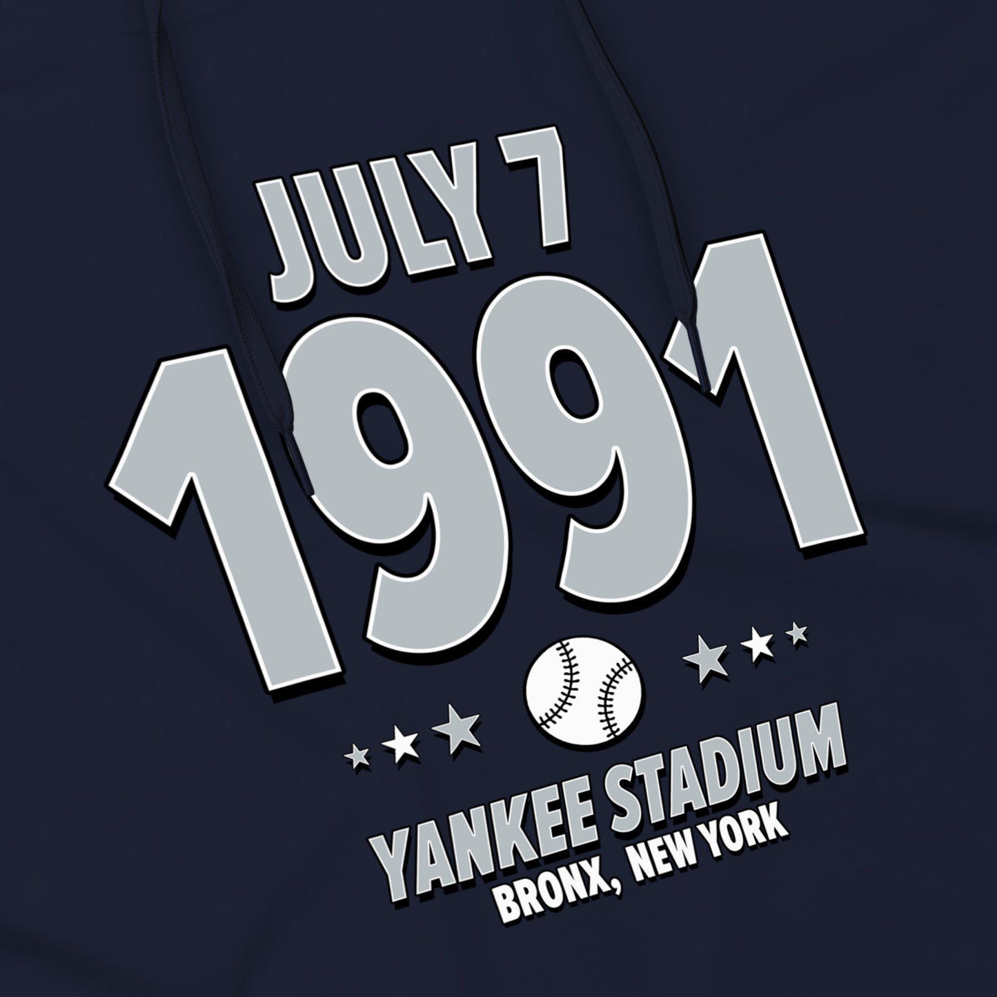 New York Baseball – July 7, 1991 – Hoodie