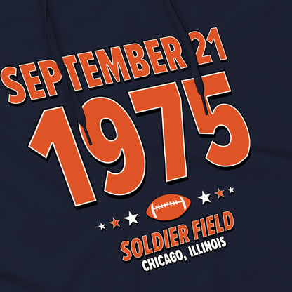 Chicago Football – September 21, 1975 – Hoodie
