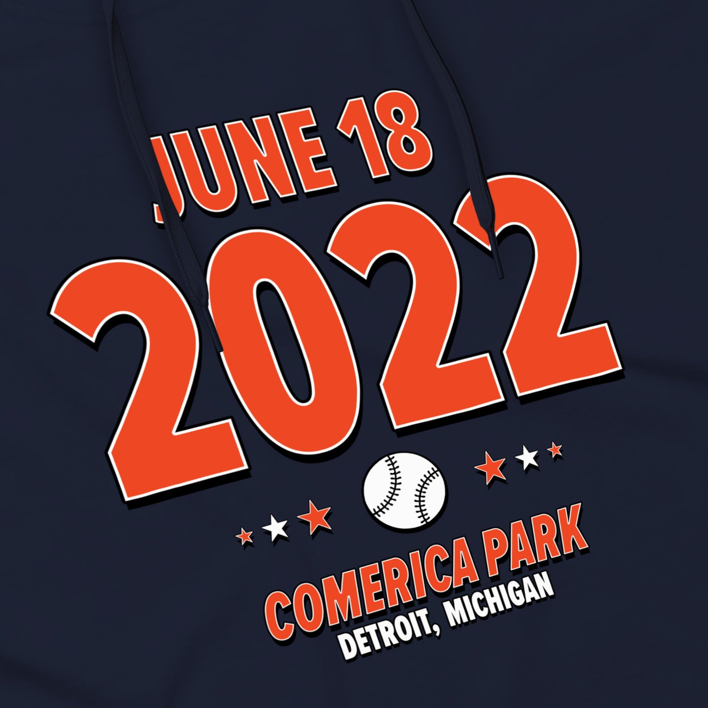 Detroit Baseball – June 18, 2022 – Hoodie