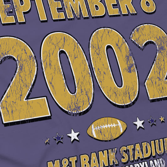 Baltimore Football – September 8, 2002 – Comfort Colors