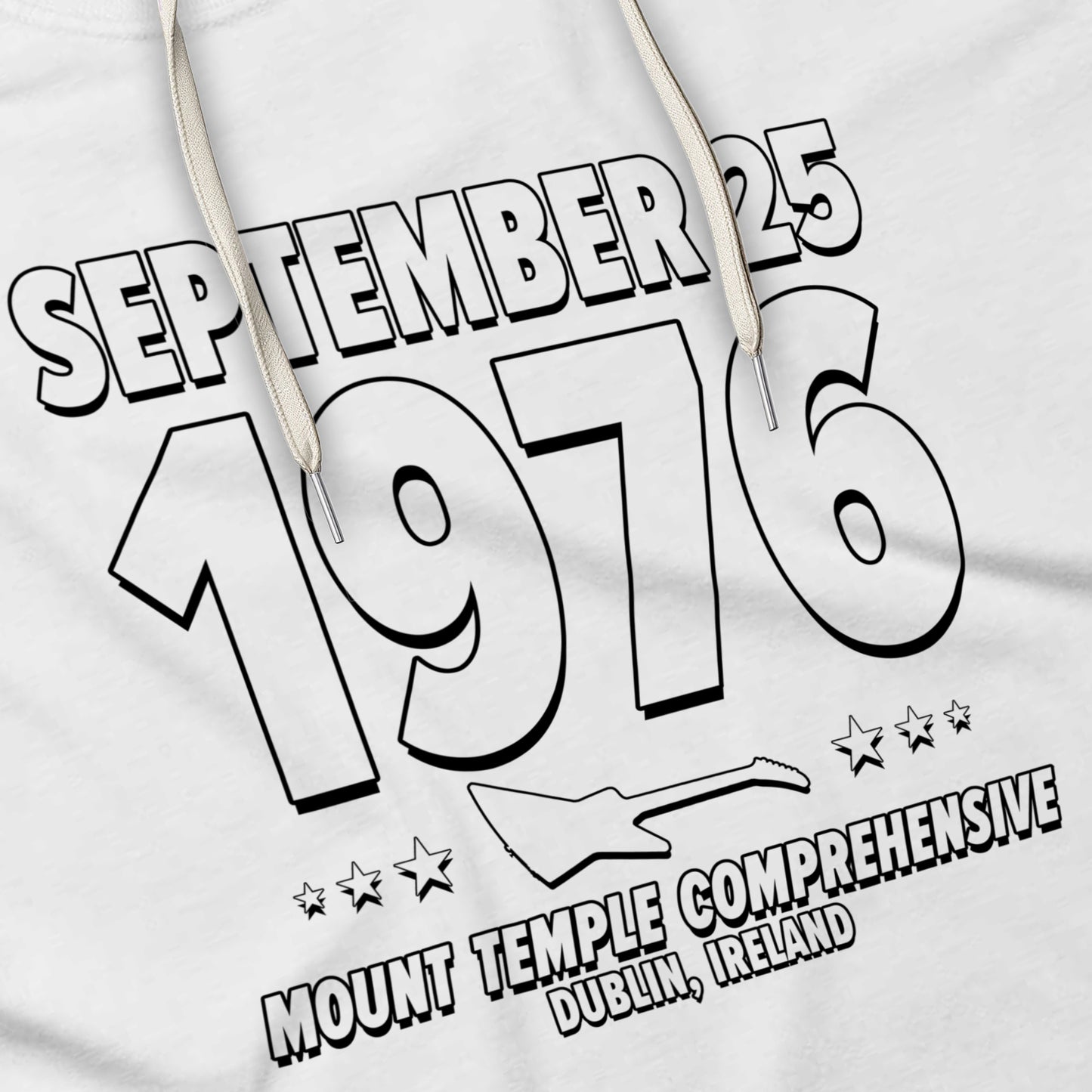 Irish Prophets – 1976 – Hoodie (Black & White)