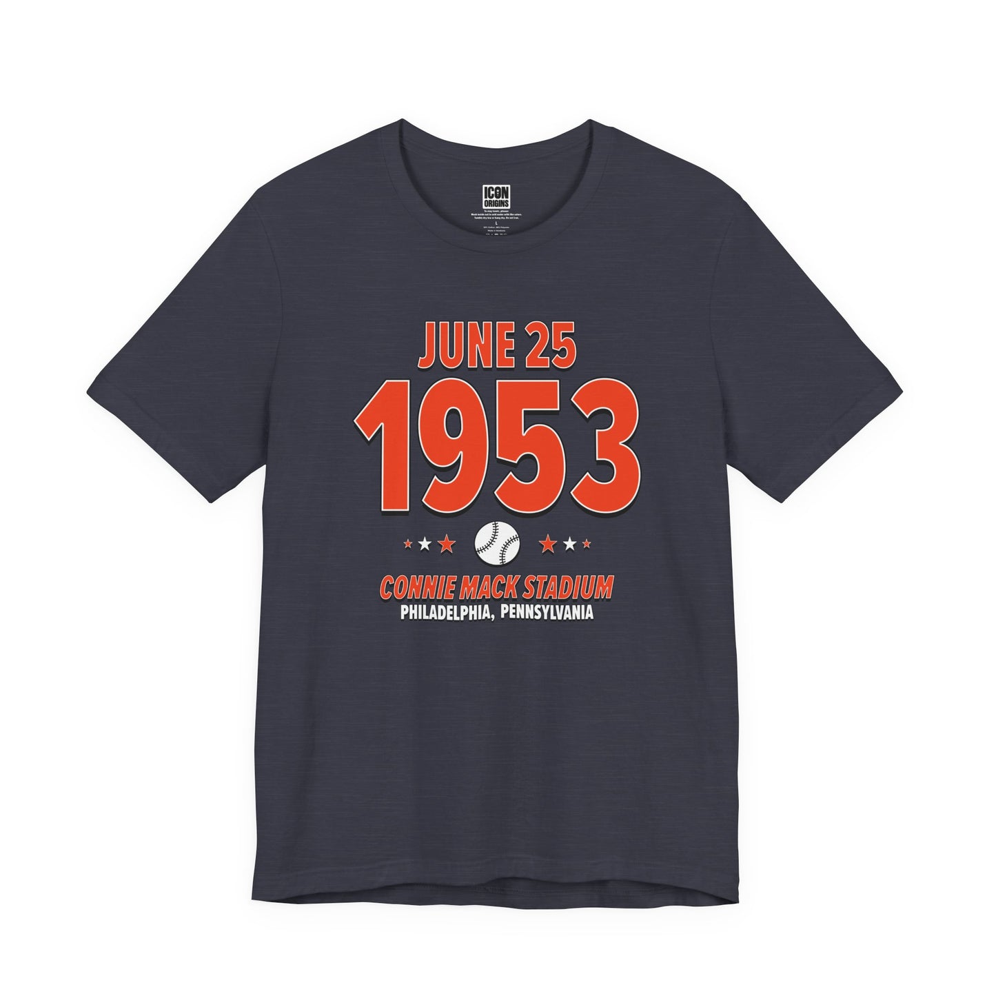 Detroit Baseball – June 25, 1953 – Origin Tee