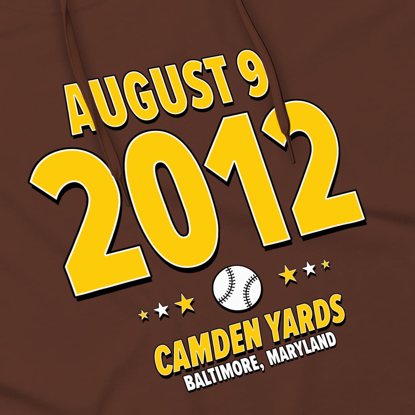 San Diego Baseball – August 9, 2012 – Hoodie