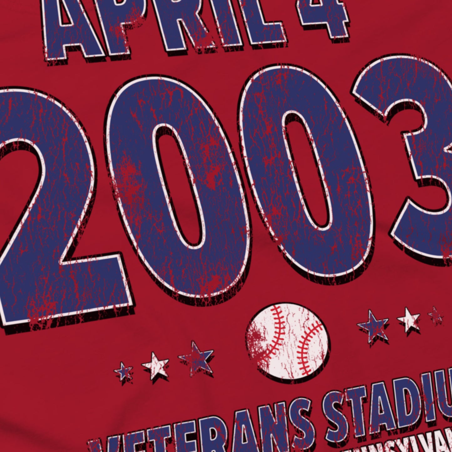 Philadelphia Baseball – April 4, 2003 – Comfort Colors