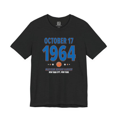 New York Basketball – October 17, 1964 – Origin Tee (Black & White)