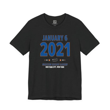 New York Hockey – January 6, 2021 – Origin Tee (Black & White)