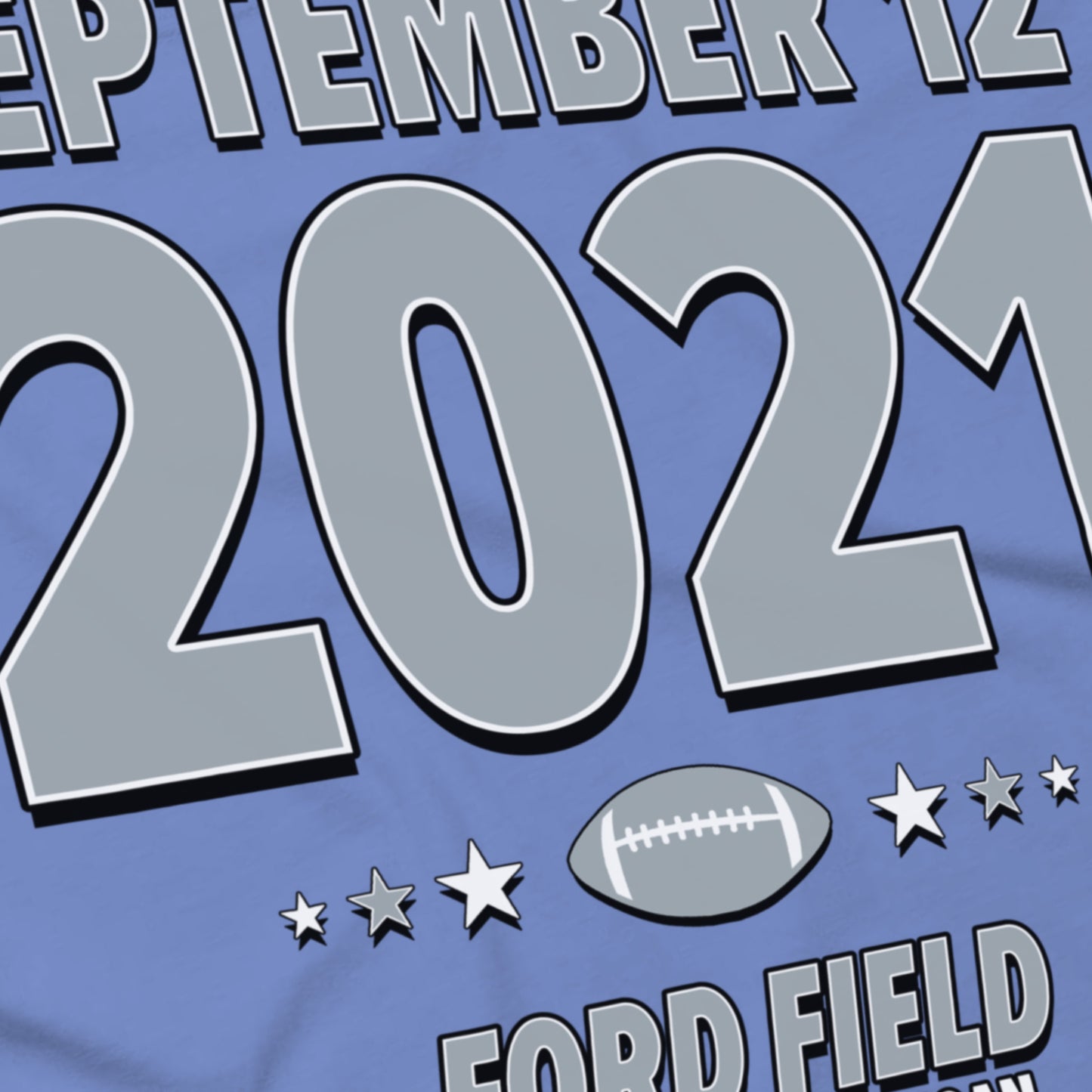 Detroit Football – September 12, 2021 – Origin Tee