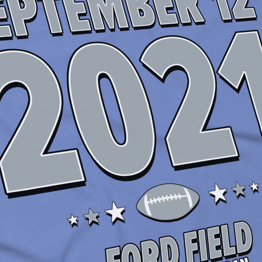 Detroit Football – September 12, 2021 – Origin Tee