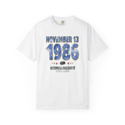 St. Louis Hockey – November 13, 1986 – Comfort Colors (Black & White)