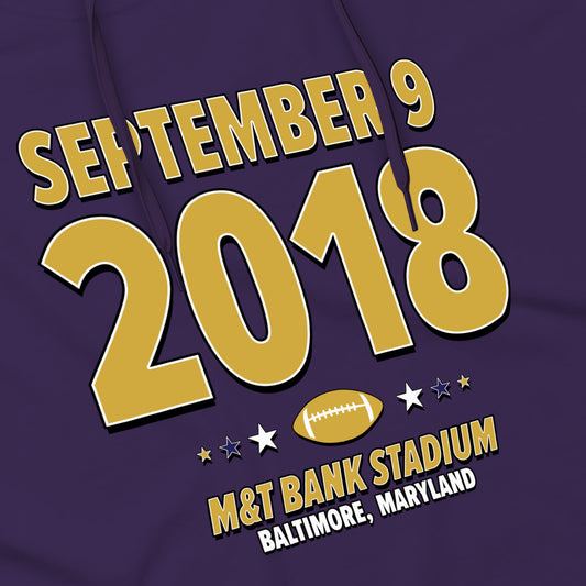 Baltimore Football – September 9, 2018 – Hoodie