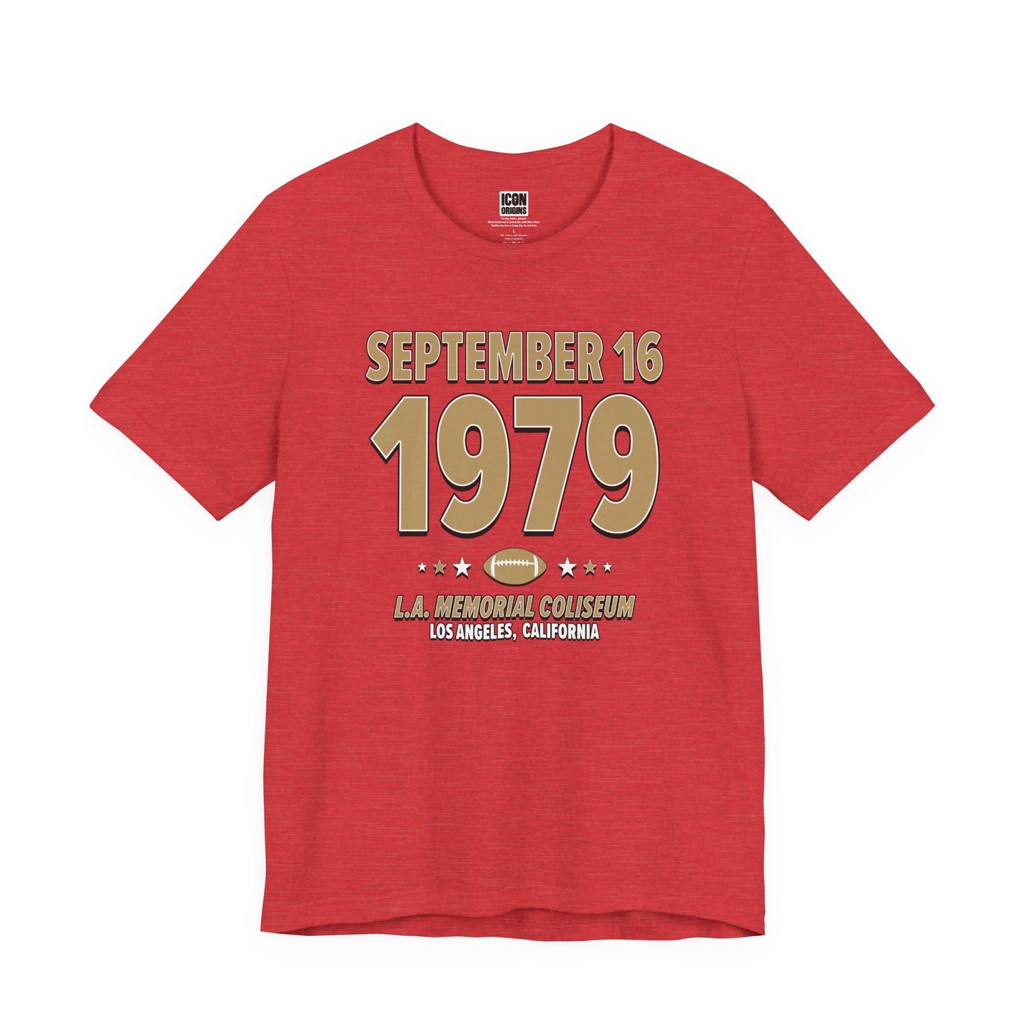 San Francisco Football – September 16, 1979 – Origin Tee