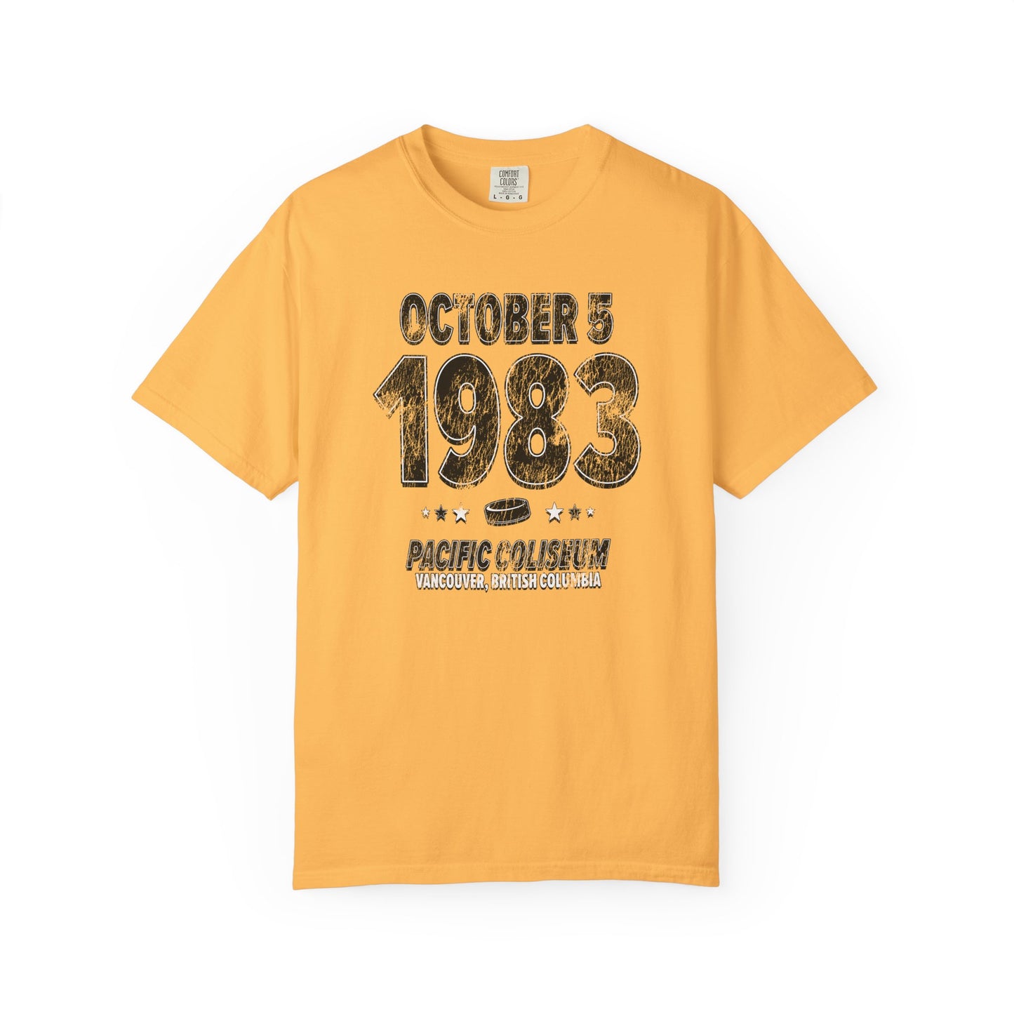 Boston Hockey – October 5, 1983 – Comfort Colors