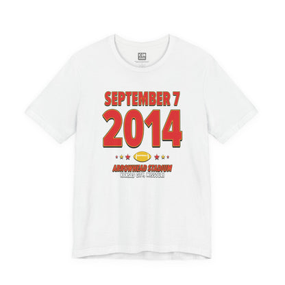 Kansas City Football – September 7, 2014 – Origin Tee (Black & White)