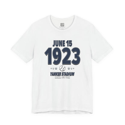 New York Baseball – June 15, 1923 – Origin Tee (Black & White)