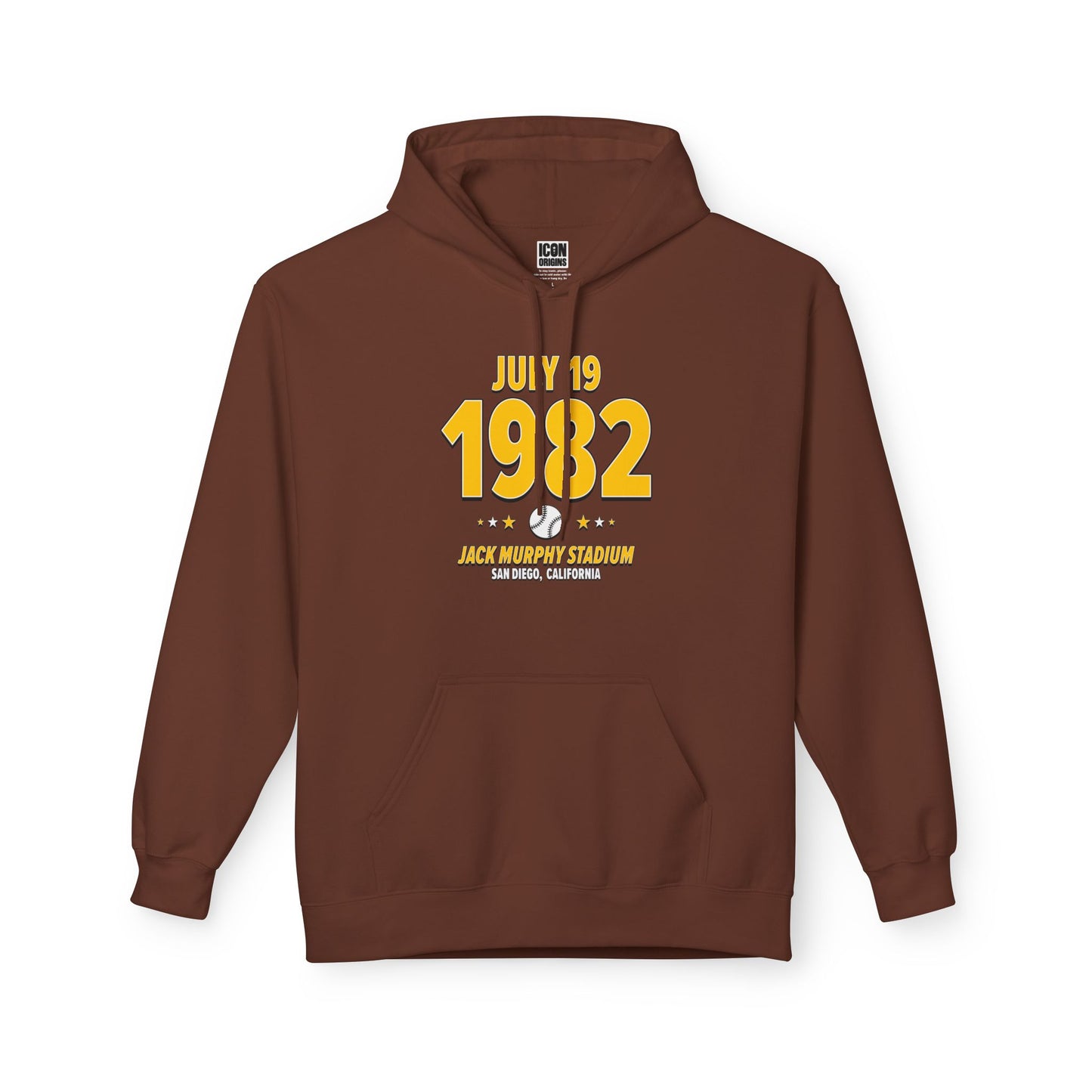 San Diego Baseball – July 19, 1982 – Hoodie