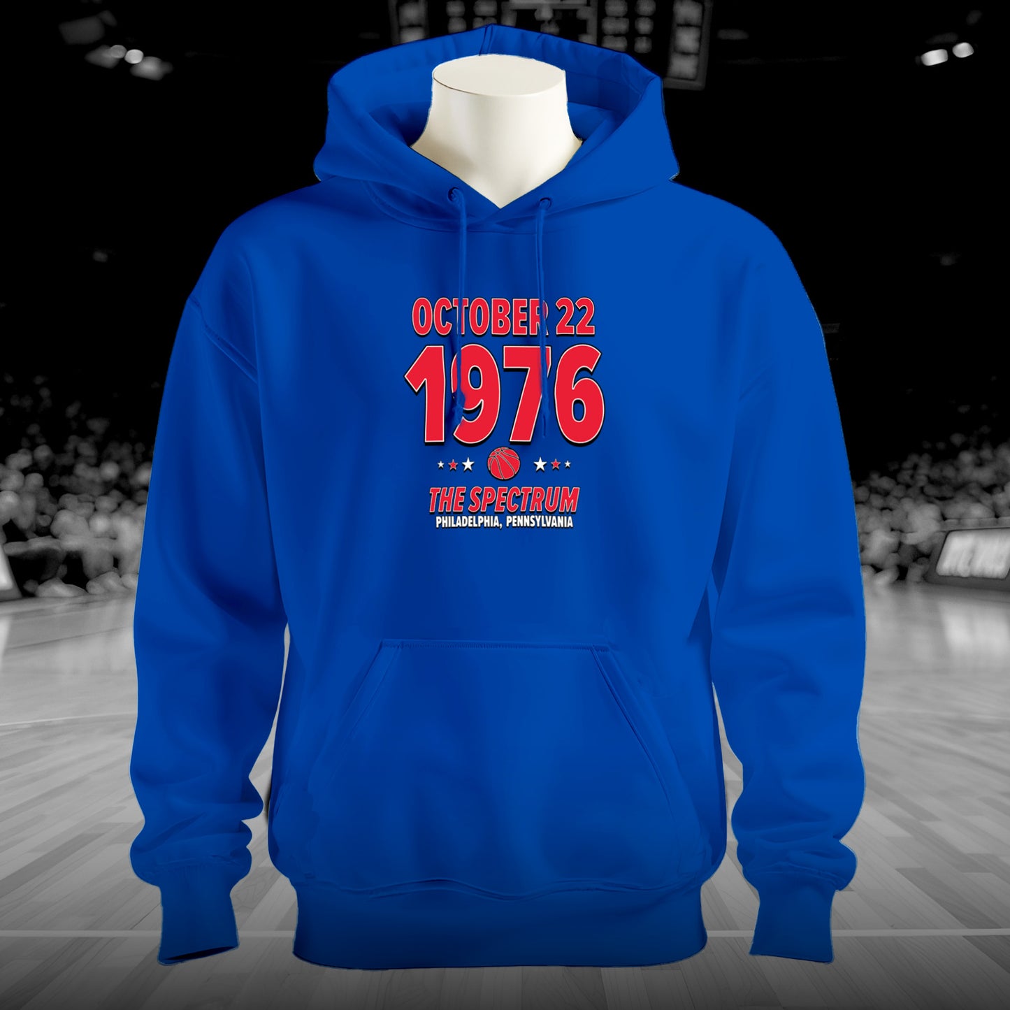 Philadelphia Basketball – October 22, 1976 – Hoodie