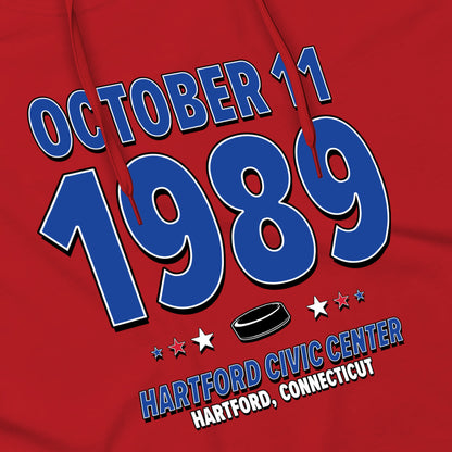 Washington Hockey – October 11, 1989 – Hoodie