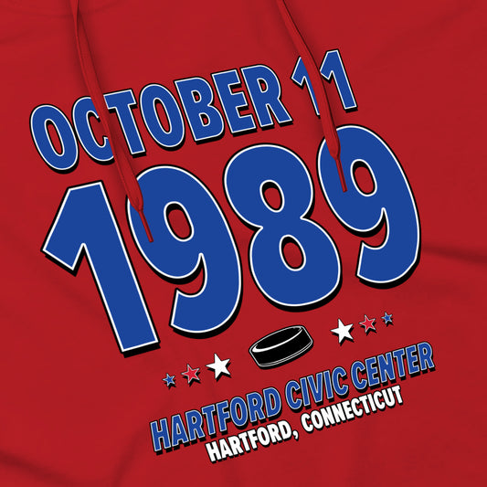 Washington Hockey – October 11, 1989 – Hoodie