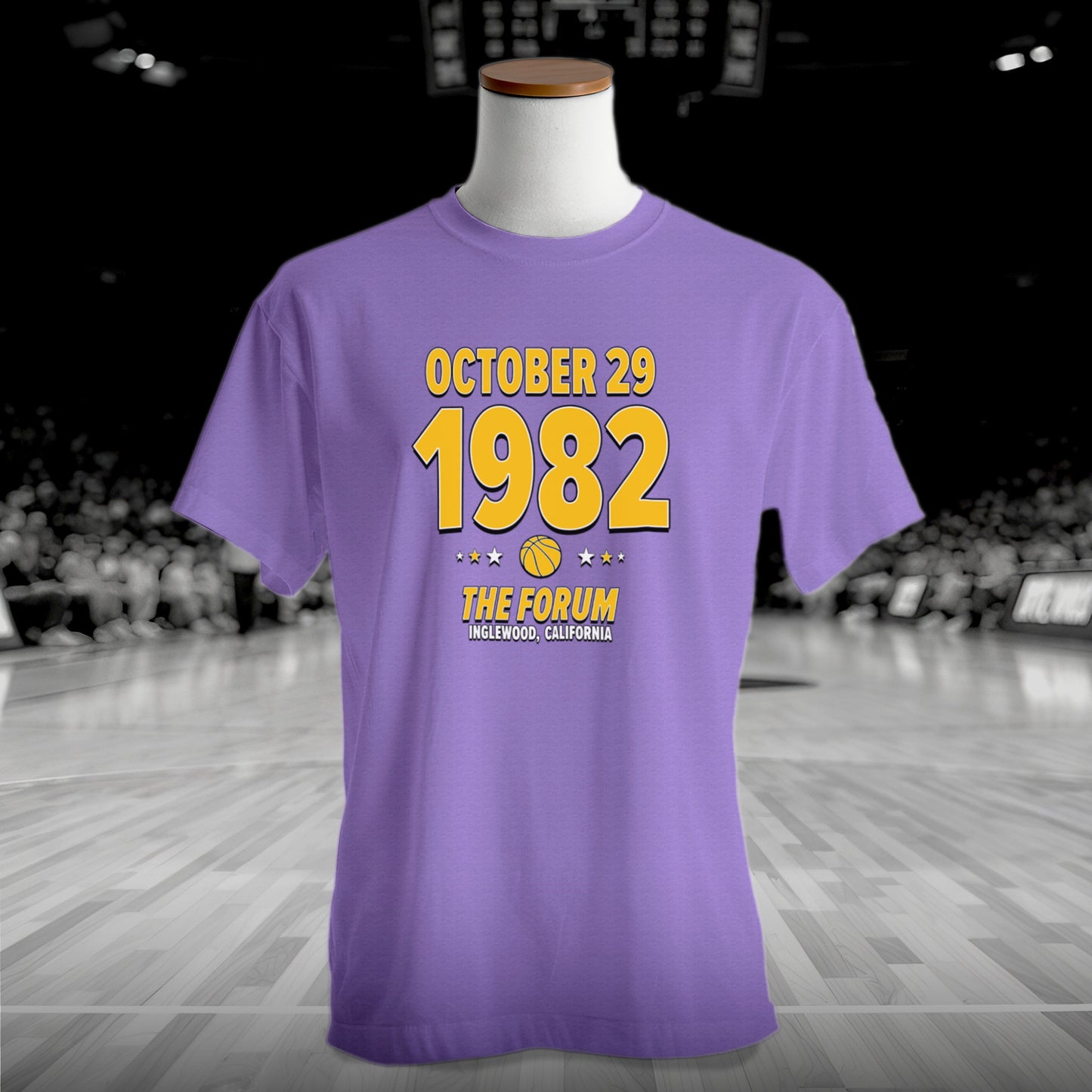 Los Angeles Basketball – October 29, 1982 – Origin Tee