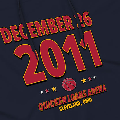 Cleveland Basketball – December 26, 2011 – Hoodie