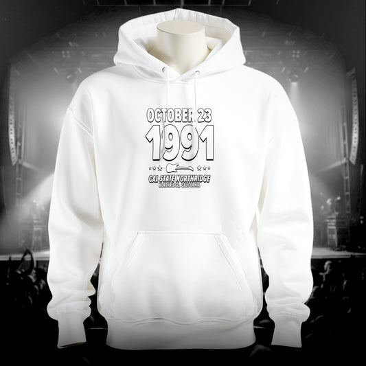 Amplified Revolt – 1991 – Hoodie (Black & White)