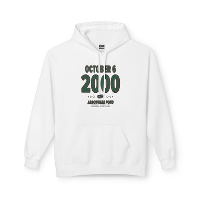 Minnesota Hockey – October 6, 2000 – Hoodie (Black & White)