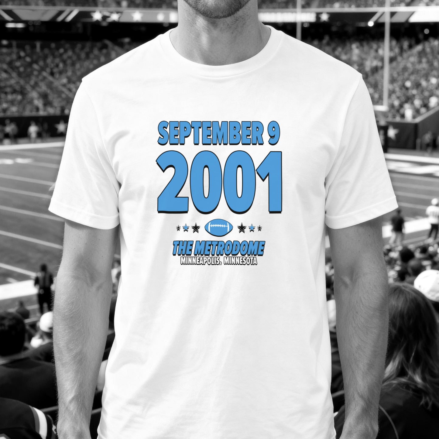 Carolina Football – September 9, 2001 – Origin Tee (Black & White)