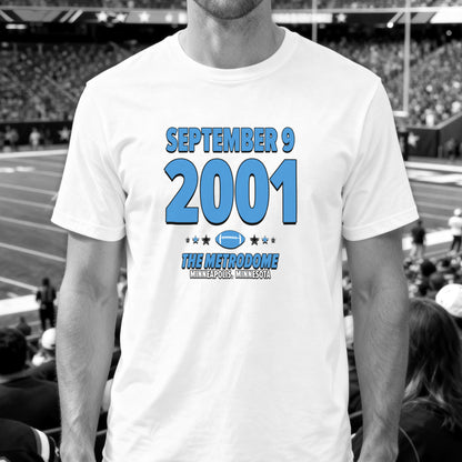 Carolina Football – September 9, 2001 – Origin Tee (Black & White)