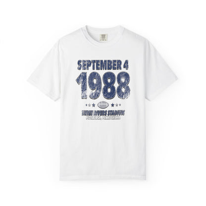Dallas Football – September 4, 1988 – Comfort Colors (Black & White)