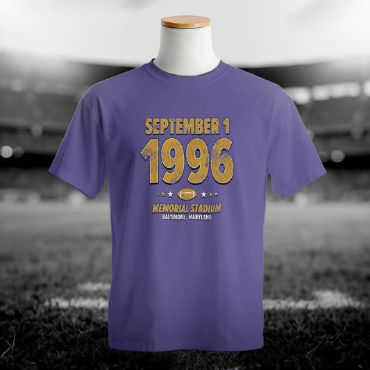 Baltimore Football – September 1, 1996 – Comfort Colors