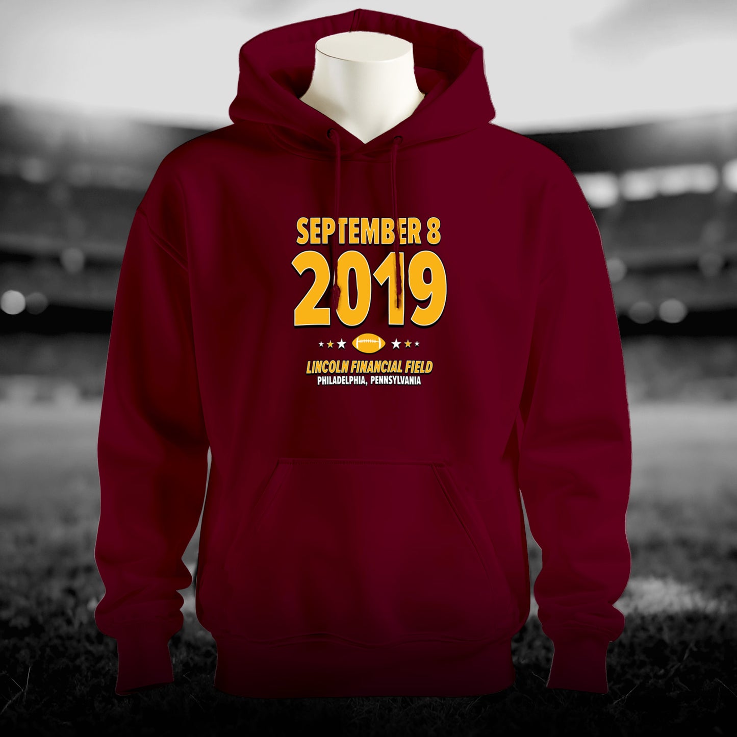 Washington Football – September 8, 2019 – Hoodie