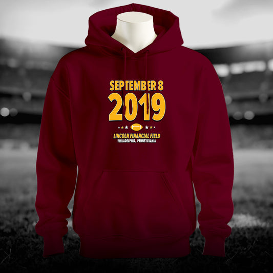 Washington Football – September 8, 2019 – Hoodie