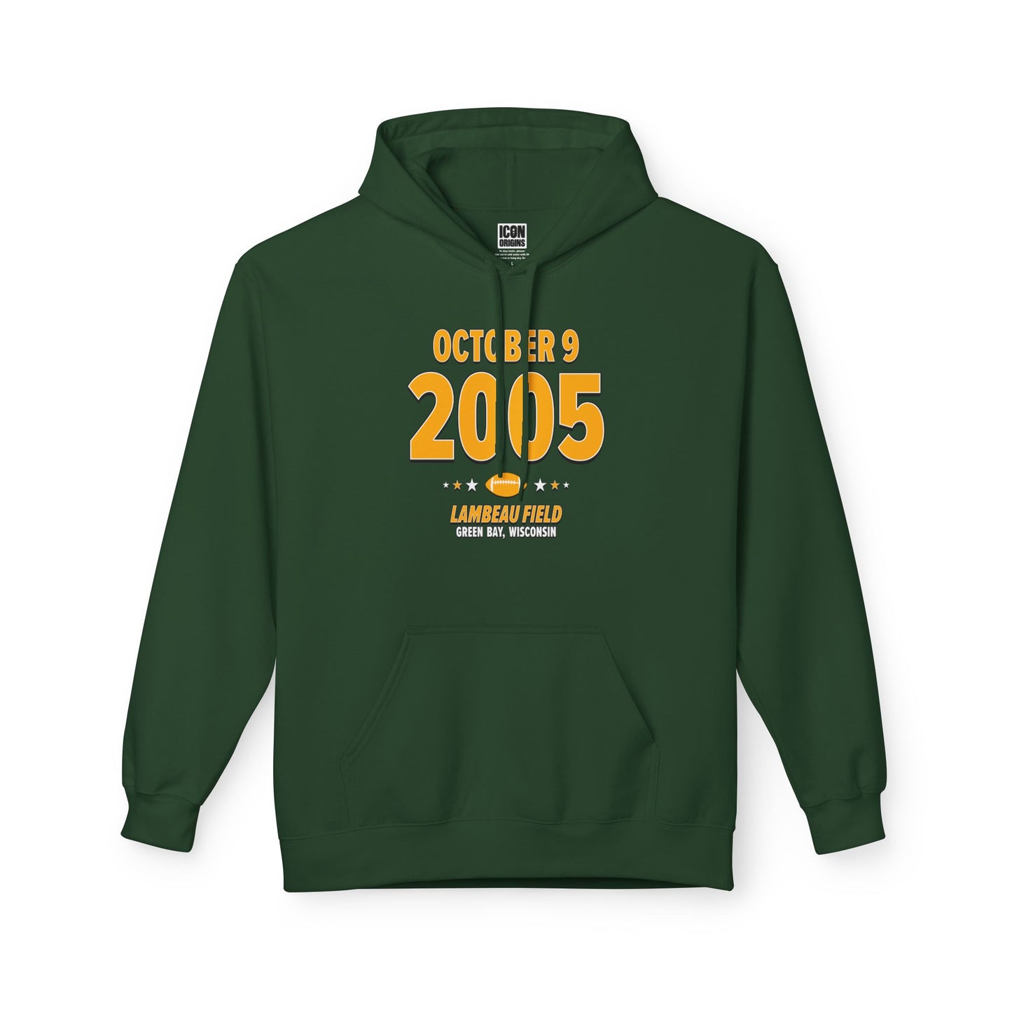 Green Bay Football – October 9, 2005 – Hoodie