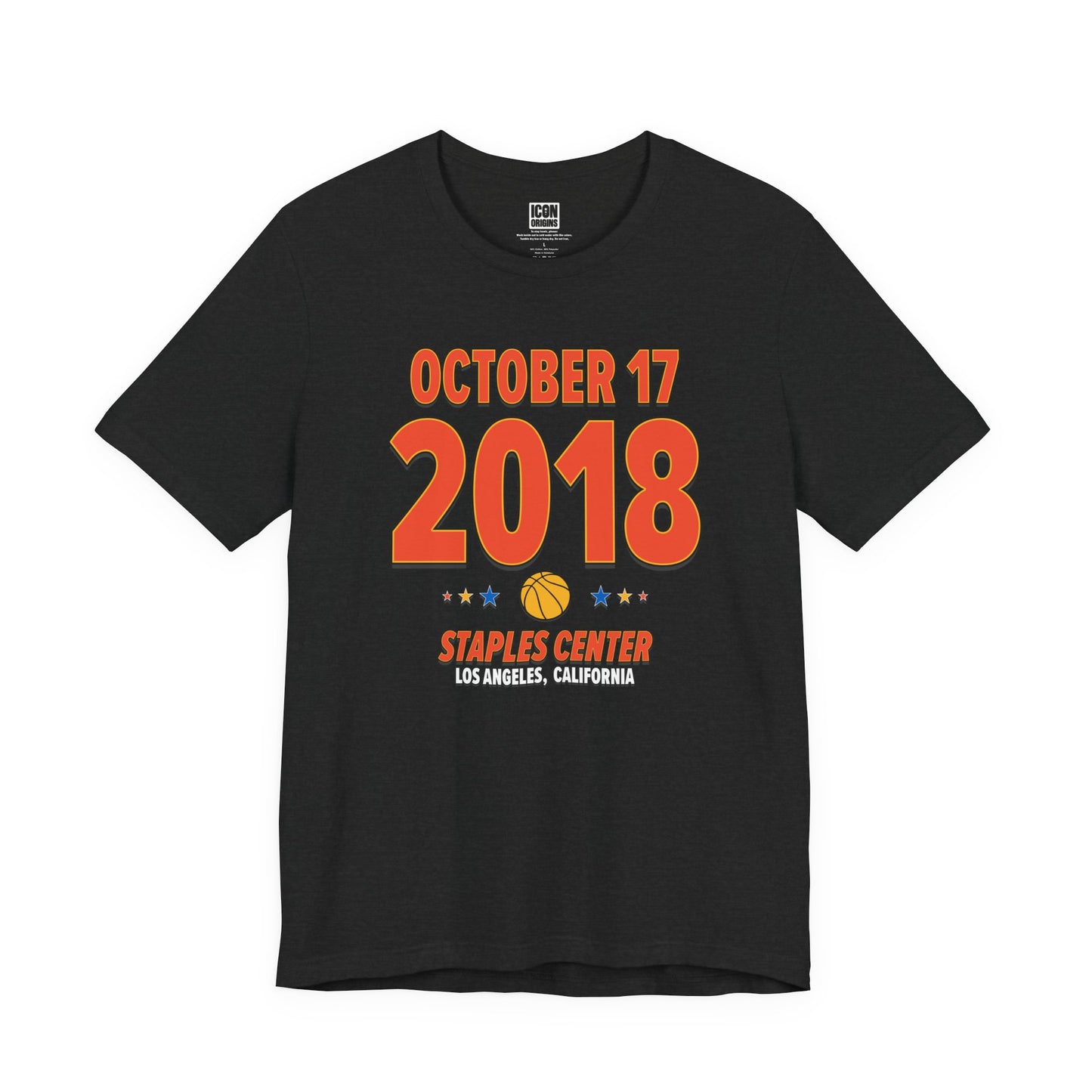 Oklahoma City Basketball – October 17, 2018 – Origin Tee (Black & White)