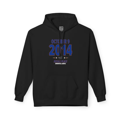 Edmonton Hockey – October 9, 2014 – Hoodie (Black & White)