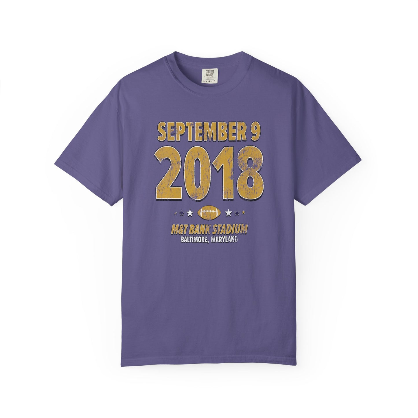 Baltimore Football – September 9, 2018 – Comfort Colors