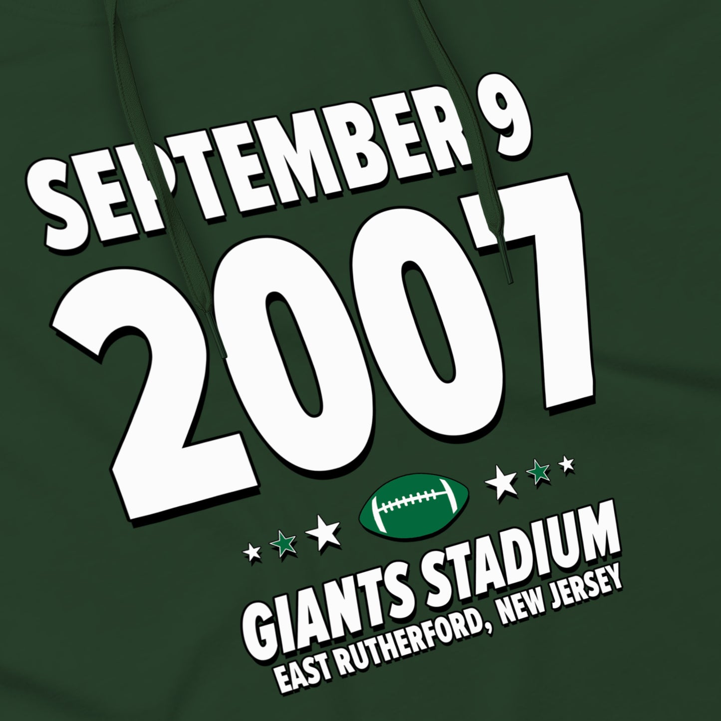 New York Football – September 9, 2007 – Hoodie
