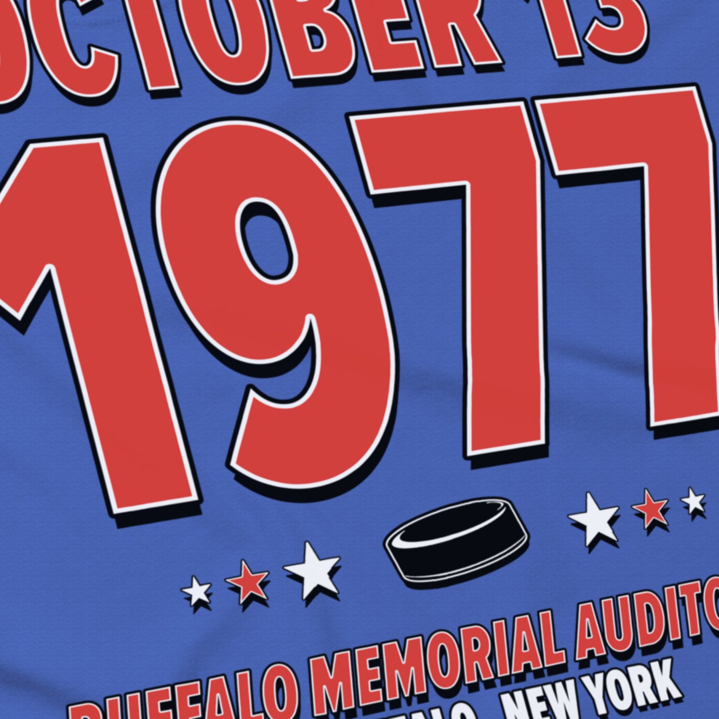 New York Hockey – October 13, 1977 – Origin Tee