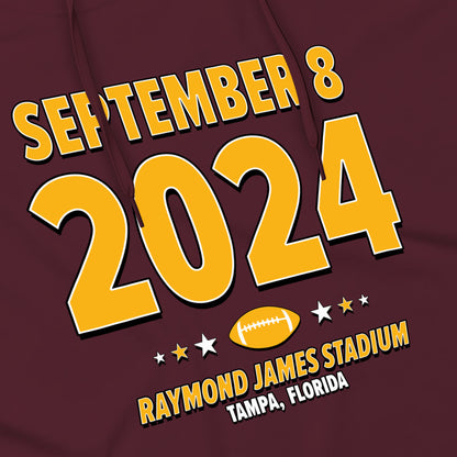 Washington Football – September 8, 2024 – Hoodie