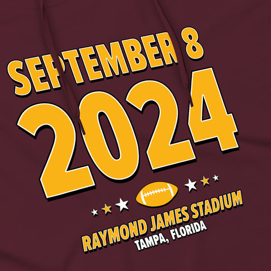 Washington Football – September 8, 2024 – Hoodie