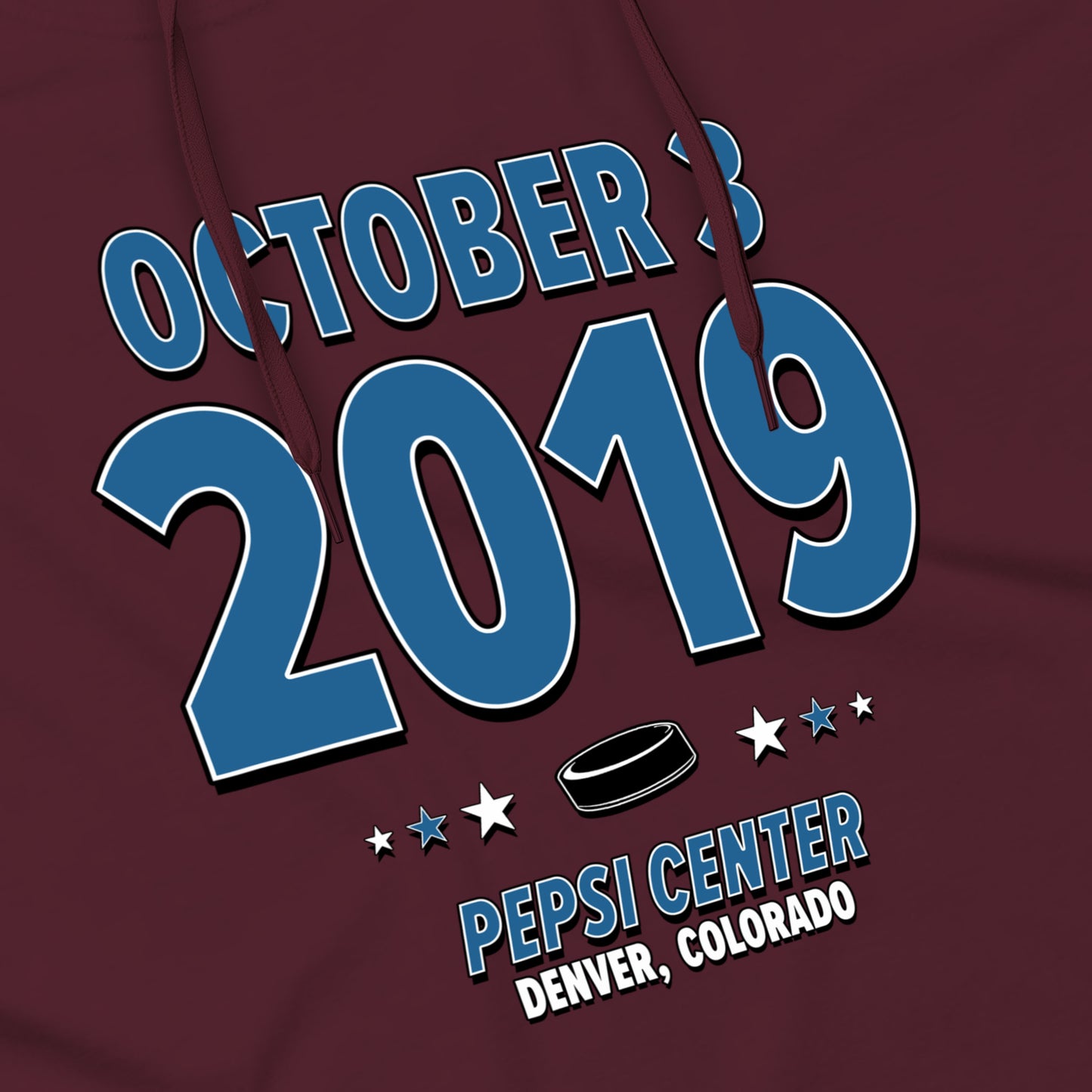 Colorado Hockey – October 3, 2019 – Hoodie
