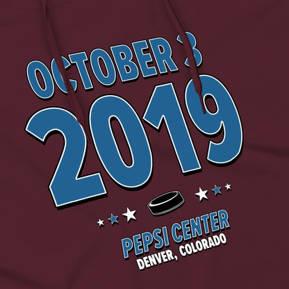 Colorado Hockey – October 3, 2019 – Hoodie