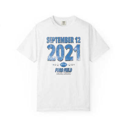 Detroit Football – September 12, 2021 – Comfort Colors (Black & White)