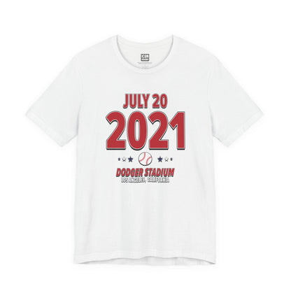 Washington Baseball – July 20, 2021 – Origin Tee (Black & White)