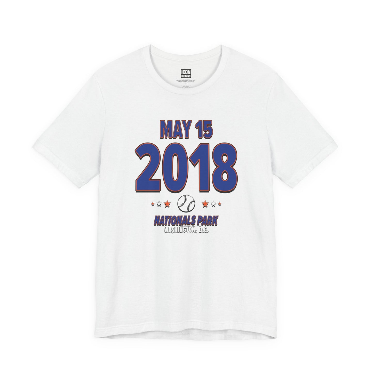 New York Baseball – May 15, 2018 – Origin Tee (Black & White)