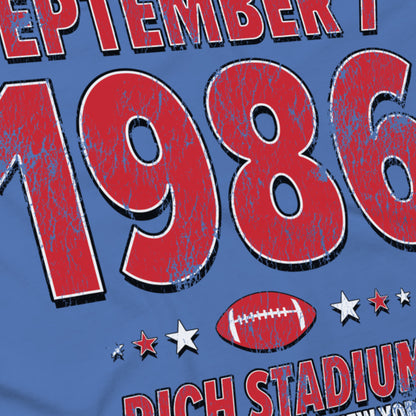 Buffalo Football – September 7, 1986 – Comfort Colors