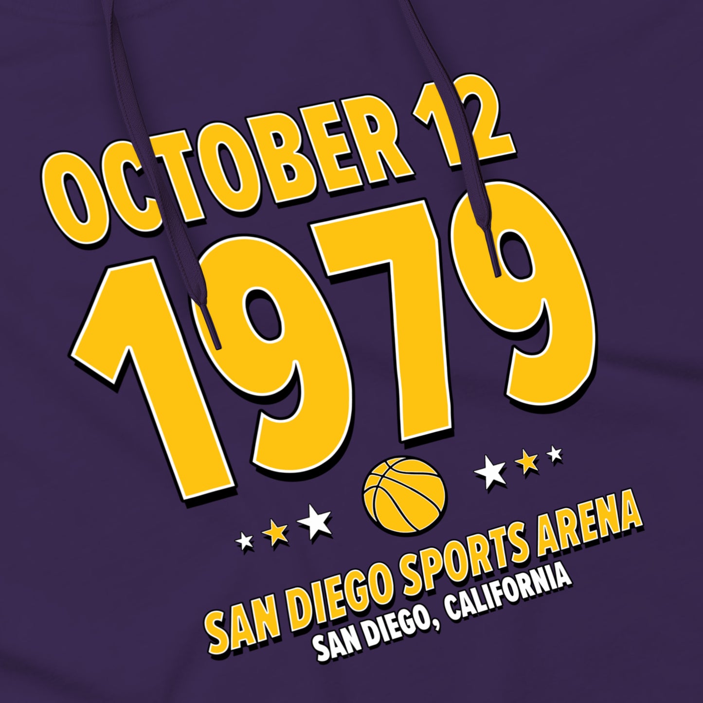 Los Angeles Basketball – October 12, 1979 – Hoodie
