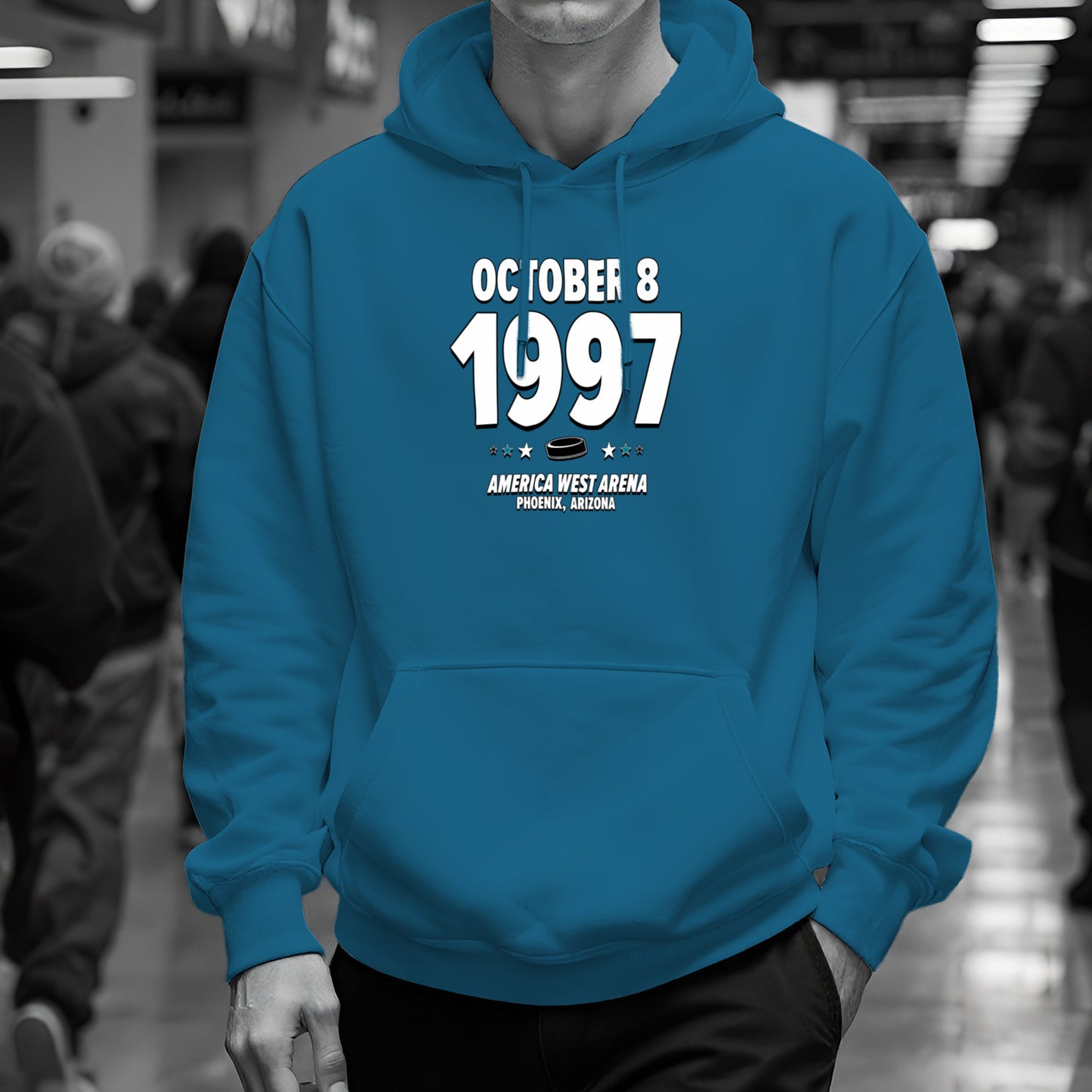 San Jose Hockey – October 8, 1997 – Hoodie