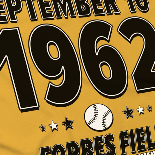 Pittsburgh Baseball – September 16, 1962 – Origin Tee