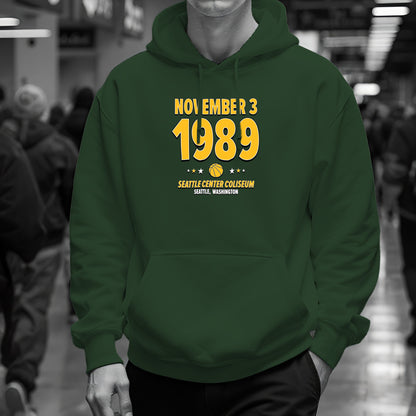 Seattle Basketball – November 3, 1989 – Hoodie